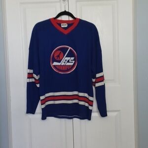 Vintage Winnipeg Jets Hedberg 15 Jersey